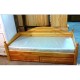 Односпальная кровать Лотос (искусственное старение)