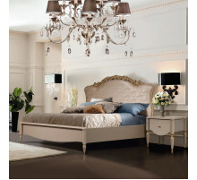 Двуспальная кровать Моника 160х200(капучино эмаль)