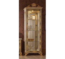 Шкаф-витрина однодверная Катя (беж)