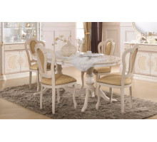 Обеденный стол раздвижной Роза (беж)