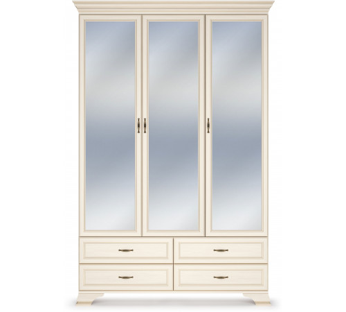 Шкаф Сиена 3-х дверных (Бодега Белый)