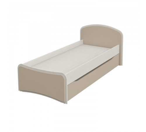 Выкатная кровать для двоих детей Комби МН-211-09 капучино