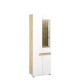 Модульная мебель для гостиной Леонардо белый полуглянец композиция 3