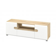 Модульная мебель для гостиной Леонардо белый полуглянец композиция 2