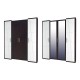 Четырехстворчатый шкаф гардероб для одежды с зеркалом Барселона МН-115-04-220