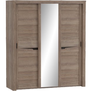 Шкаф для одежды Соренто  Дуб стирлинг с раздвижными дверями