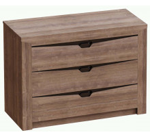 Комод для белья с тремя ящиками Соренто Дуб Стирлинг
