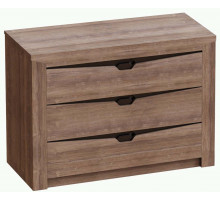 Комод для белья с тремя ящиками Соренто Дуб Стирлинг