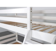 Двухъярусная кровать Адель (белая)