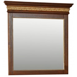 Зеркало настенное «Милана 13» П294.13 (черешня с золочением)