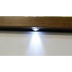 Шкаф-пенал Монако П 510.12 с подсветкой (дуб саттер/белый глянец)