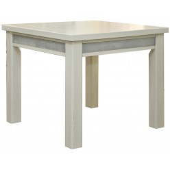 Обеденный стол «Тунис 1» П6.343.4.01 (слоновая кость с серебром)