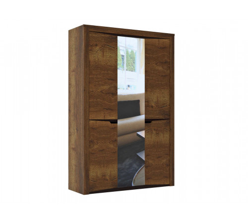 Трехстворчатый шкаф для одежды Г-11 (ДГТ) Гарда с зеркалом