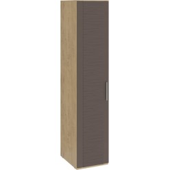 Шкаф для белья с 1 дверью «Николь» (Бунратти/Фон Коричневый) СМ-295.07.001
