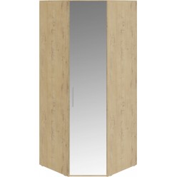 Шкаф угловой с 1 зеркальной дверью левый «Николь» (Бунратти) СМ-295.07.007 R