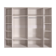 Шестистворчатый шкаф для одежды с ящиками Богемия Фарфале (Bogemia Farfalle) БМШ2/61 (Fа)