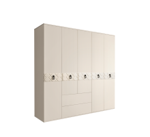 Пятистворчатый шкаф для одежды с ящиками Богемия Фарфале (Bogemia Farfalle) БМШ2/51 (Fа)