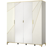 Четырехдверный шкаф для одежды Родос 130