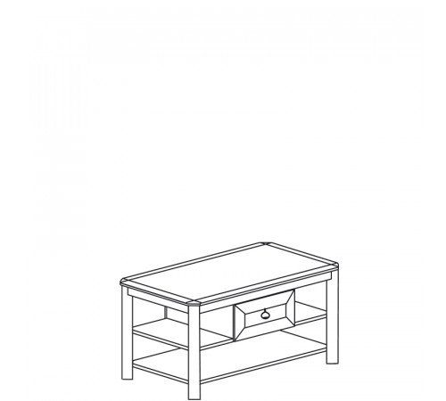 Журнальный столик Инна 623 темный