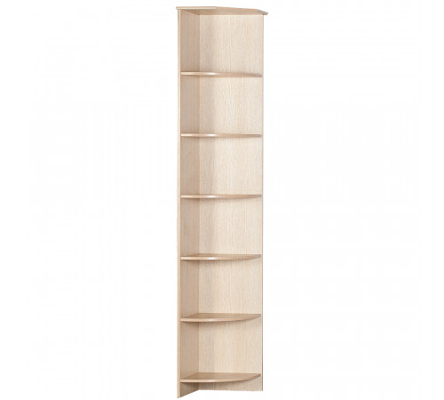 Стеллаж угловой Инна 618 светлый